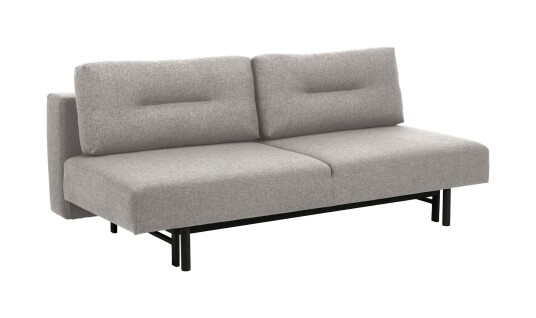 AC - Actona Malling Sovesofa m. ryggputer, Grått stoff, 200x105 Unoliving
