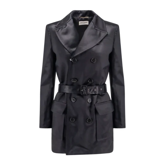 Saint Laurent Dame Jakker Svart M, Saint Laurent Dame Jakker Svart M,