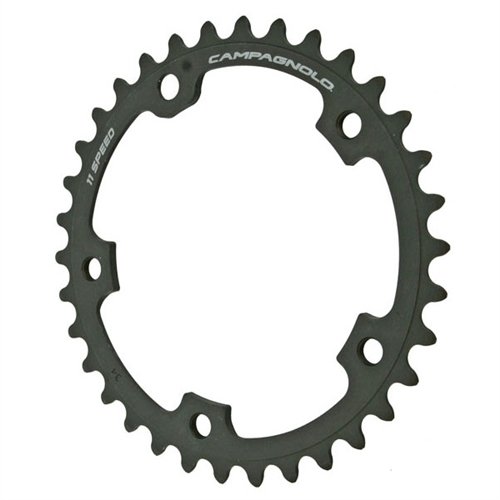Campagnolo Super Record Drev 34t 110 mm 11 Speed Grå Campagnolo Super Record Drev 34t 110 mm 11 Speed Grå