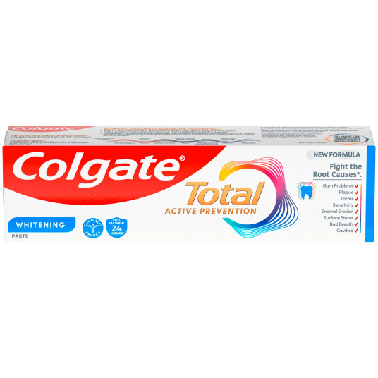 Colgate Total Whitening Tannkrem 75 ml.