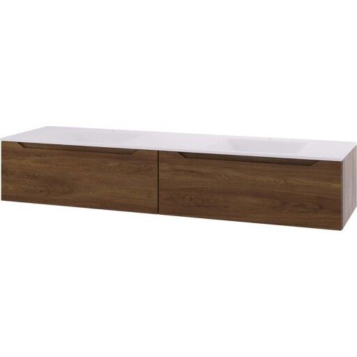 Servantskap Linn Bad Emma 160 cm 2*1 Skuffer Dobbel 130816D2S Servantskap Linn Bad Emma 160 cm 2*1 Skuffer Dobbel 130816D2S