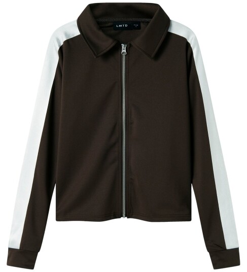 LMTD Nlfborop Ls Cardigan Brown 134 140