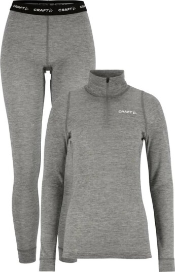 Craft Wool Merino Hz Set W Dk Grey/Mela