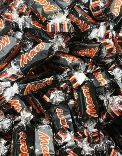 2,5 kg Små Mars Sjokolader Hel Eske