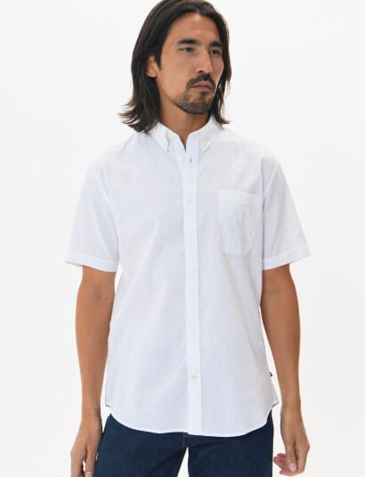 Matinique Matrostol Bd Ss - White - S Matinique Matrostol Bd Ss - White - S