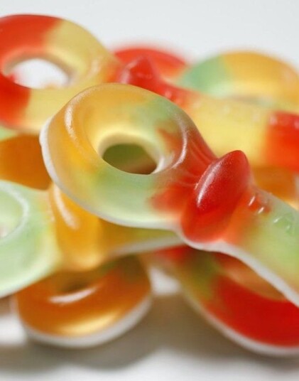 1,25 kg Haribo Giant Dummies Store Skum og Vingummismokker med Fruktsmak