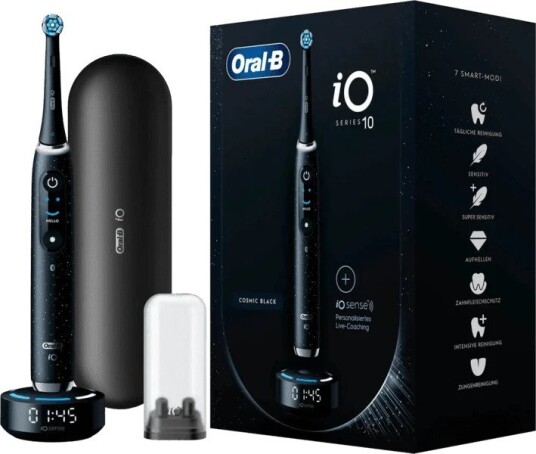 Oral-B iO Series 10 Elektrisk Tannbørste Cosmic Black