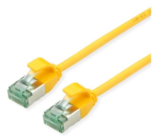 Roline 21.45.3327 5 M Cat6a U/Ftp Stp Rj-45 Rj-45 Gul