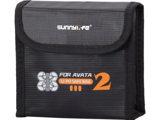 Sunnylife Cover Case Cover For 3X Dji Avata 2 Drone Batteri Brannsikker