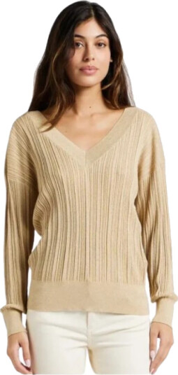 Liu Jo Dame Strikkevarer Beige M, Liu Jo Dame Strikkevarer Beige M,