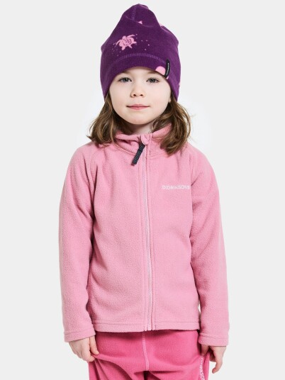 Didriksons Monte Fleecejakke Light Heather Pink 100 Didriksons Monte Fleecejakke Light Heather Pink 100