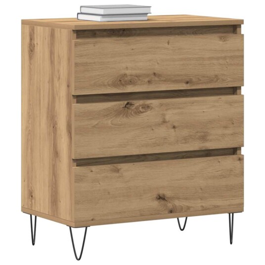 Sideboard med Skuffer Artisan Eik 60x35x70 cm Ingeniørtre Sideboard med Skuffer Artisan Eik 60x35x70 cm Ingeniørtre