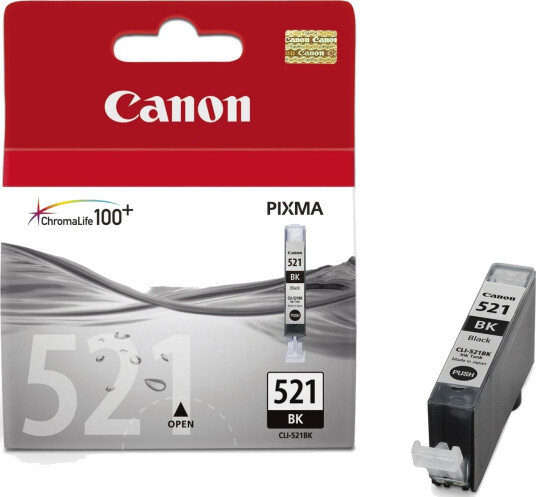 Canon Blekkpatron CLI-521BK Foto Sort (9ml)