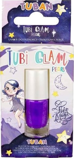 Tuban Tubi Glam Neglelakk Fiolett 3+ År