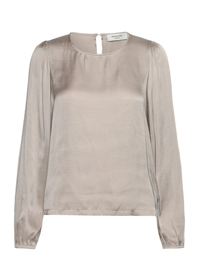 Rosemunde Rwmessina Ls Regular Blouse - Grey - 36 Rosemunde Rwmessina Ls Regular Blouse - Grey - 36