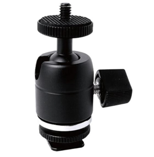 Kupo KS-CB03 Mini Ball Head Cold Shoe Kulehode for blitssko montering Kupo KS-CB03 Mini Ball Head Cold Shoe Kulehode for blitssko montering
