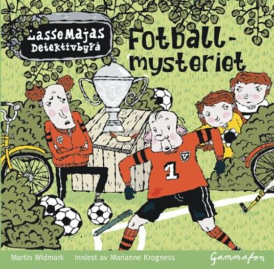 Lasse Majas Detektivbyrå   Fotballmysteriet   Martin Widmark CD Lydbok
