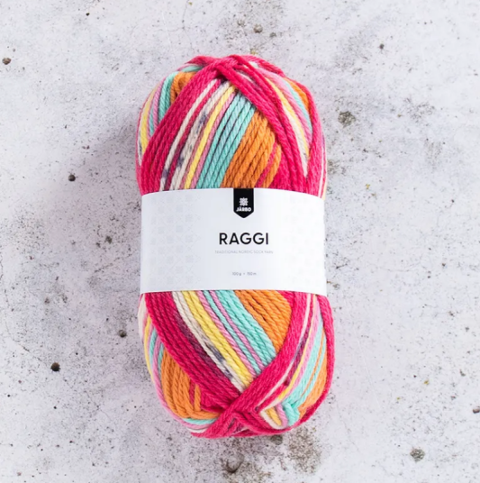 Järbo GARN Raggi Dragon Fruit 15220 100g