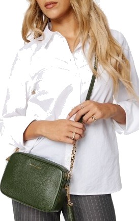 Michael Michael Kors Jet Set MD Camera Bag AMAZON GREEN One size Michael Michael Kors Jet Set MD Camera Bag AMAZON GREEN One size