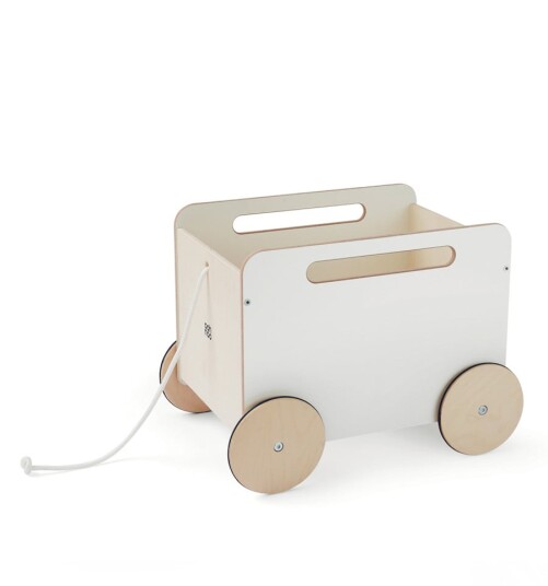 Ooh Noo Toy Chest Wagon White 40TC1601
