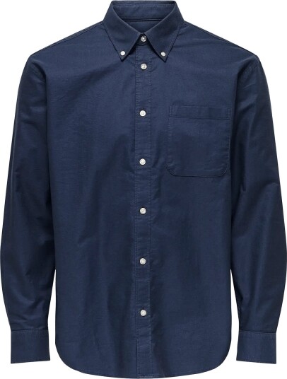 ONLY & SONS Onsoxford Ls Shirt Frml Noos Navy XL