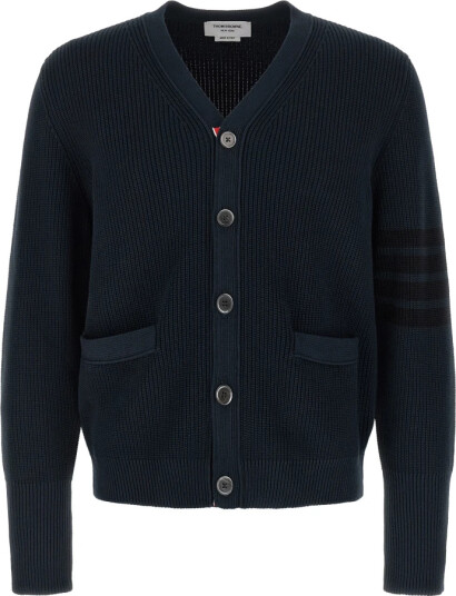 Thom Browne Herre Strikkevarer Blå 2XL,