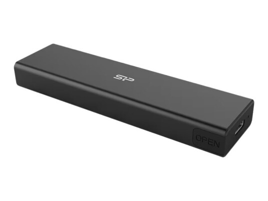 Silicon Power PD60 Drevkabinett M.2 M.2 NVMe Card USB 3.2 (Gen 2) svart