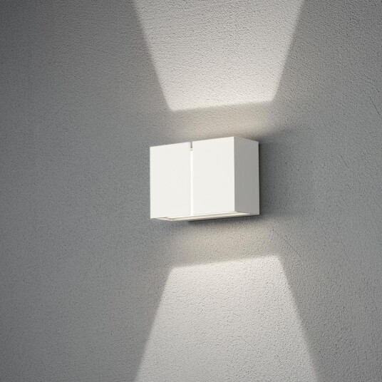 Konstsmide Pavia 4x3W LED Hvit Vegglampe Konstsmide Pavia 4x3W LED Hvit Vegglampe