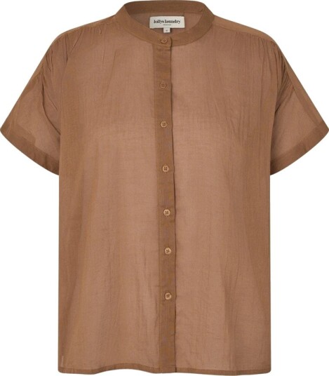 Lollys Laundry, Dame, Bluser & Skjorter, Brun, XS,