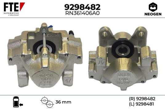 FTE 9298482 Bremsecaliper FTE 9298482 Bremsecaliper