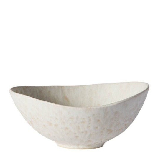 Muubs   Tega skål 18,5x15 cm beige