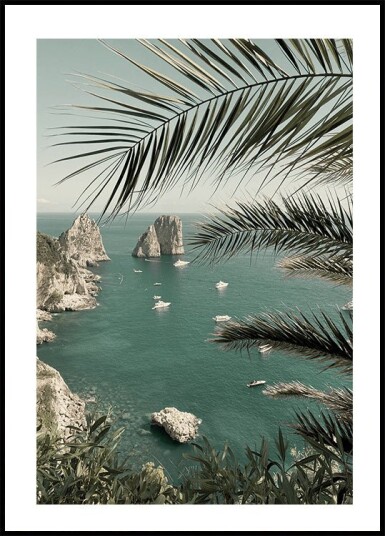 View Of The Mediterranean Plakat Plakat / 30x40cm