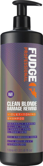 Fudge Clean Blonde 1000ml Regenererende Violet-Toning Sjampo for Skadet Hår Fudge Clean Blonde 1000ml Regenererende Violet-Toning Sjampo for Skadet Hår