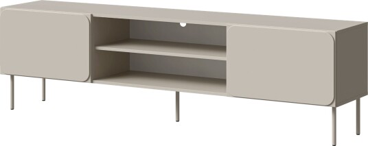 Marros TV-benk 200 cm med Hyller - Beige