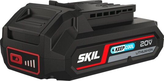 Skil 20V 2.0Ah Batteri til Elektroverktøy - Rød/Svart Skil 20V 2.0Ah Batteri til Elektroverktøy - Rød/Svart