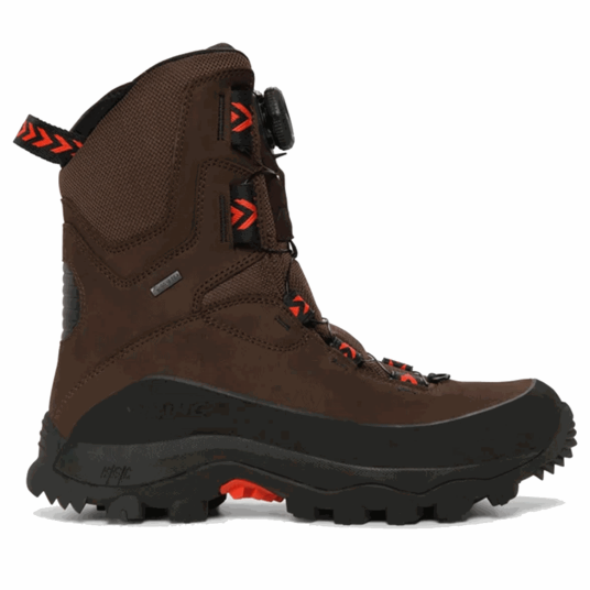 Viking Villrein High GTX BOA Dark Brown/Red Dark Brown/Red 37
