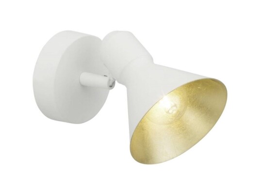 Brilliant Aztekas 24910/85 Vægprojektør E14 28 W Led Rgb Hvid Guld