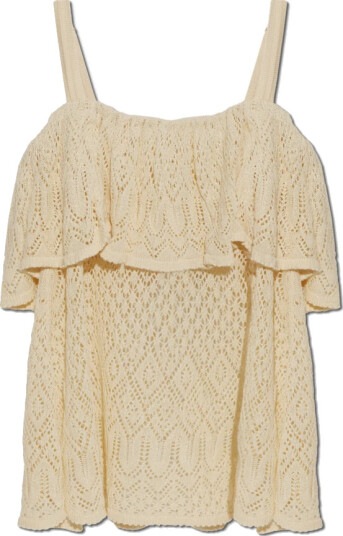 Zimmermann Dame Topper Beige XS,