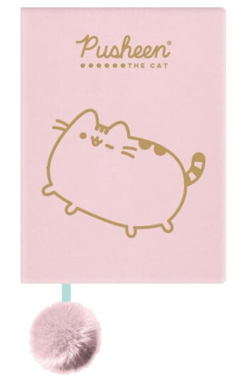 St.Majewski NOTATBOK PLUSZ A5/96K LIN PUSHEEN STØRRELSE FO WB |