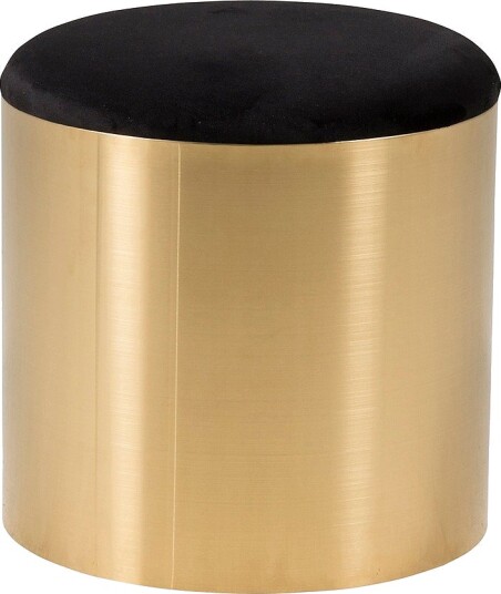 Furniture Fashion Sittepuff Puff Diameter 45 cm Svart Furniture Fashion Sittepuff Puff Diameter 45 cm Svart