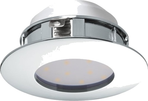 Eglo Pineda Innfelt Spot Ø78 4,9W 460Lm Ip44 Krom