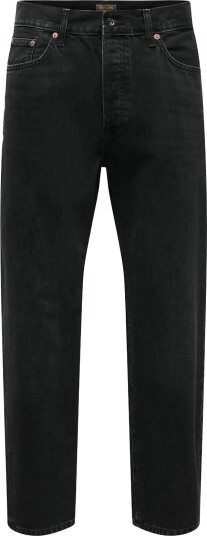 ONLY & SONS Onstye Loose Tape. Wb 0131 Azg Dnm   WASHED BLACK   36 x 34