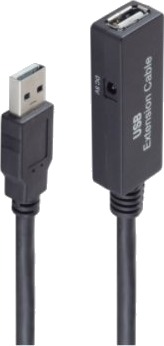 Shiverpeaks Bs13-29075 10 M Usb A Usb A Usb 2.0 0,48 Gbit/Sek. Sort