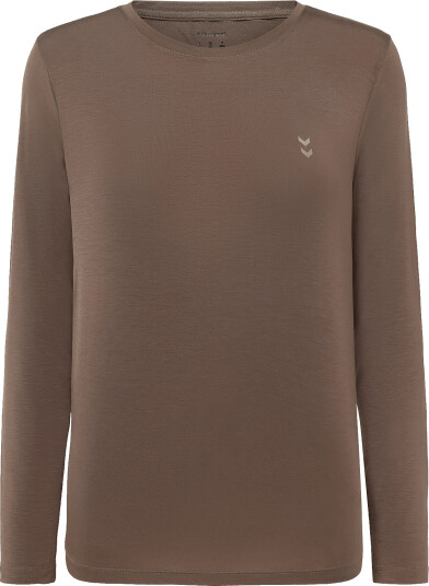 Hummel Hmlyoga Soft Loose W T-Shirt Ls - Brown - L