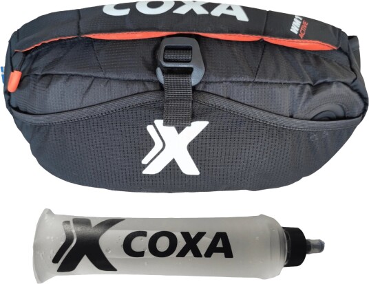 Coxa Carry Drikkevest VM1 Active med softflaske Black/Orange Coxa Carry Drikkevest VM1 Active med softflaske Black/Orange