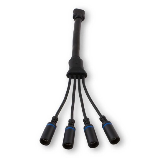 Goal Zero 4x 8mm Combiner To High Power Port Connector Black OneSize Goal Zero 4x 8mm Combiner To High Power Port Connector Black OneSize