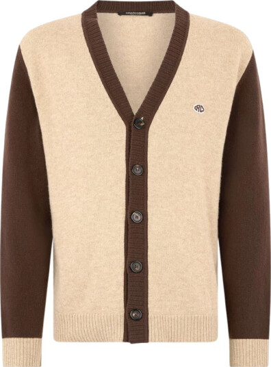 Roberto Cavalli Herre Strikkevarer Brun S, Roberto Cavalli Herre Strikkevarer Brun S,