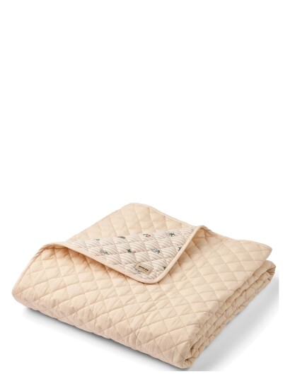 Wheat Quilt Blanket   Cream   ONE SIZE