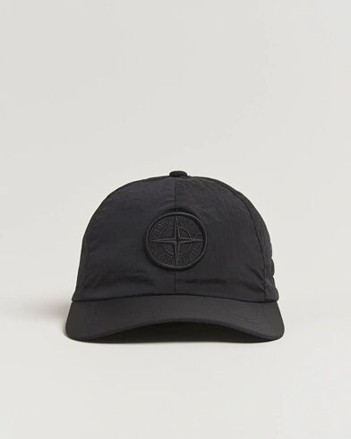 Stone Island Nylon Metal Cap Black Stone Island Nylon Metal Cap Black