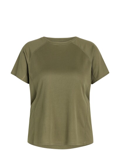 ZEBDIA Women Sports T-Shirt - Khaki green - S